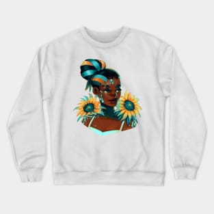 Turquoise Crewneck Sweatshirt